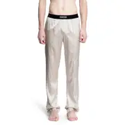 [TOM FORD] Stretch Silk Satin Pyjamas Beige