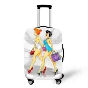 Wilma & Betty Hitting The Town Luggage / Suitcase Covers
