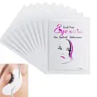 100 Pairs Lint Free Eyelash Extension Under Eye Gel Patches Adhesive Sticker