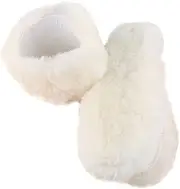 [YUANQIAN] [2 Pairs] Australian Sheepskin Replacement Insoles for Women Men, Fleece Wool Winter Warm Cozy Fluffy Thick Fleece Inserts for Shoes Boots Slippers