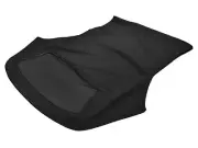 Fits: PORSCHE 911 996 99-01 Soft Top & TINTED Plastic window Haartz Black Canvas