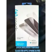 SPECK Apple iPhone 16 Pro SHIELDVIEW Premium Glass $39.99 FAST SHIPPING
