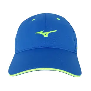 Mizuno Cap [J2TW100127P] 棒球帽 運動 路跑 遮陽 輕量 透氣 舒適 服貼 可調整 藍綠