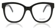 Saint Laurent SL M97 001 Men's Glasses Black Size 54 - Private Health Rebate - Blue Light Block Available