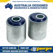 SuperPro Front Control Arm Lower Rear Bush Kit Single Offset for Ford Telstar