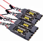 Readytosky 40A ESC OPTO 2-6S Brushless ESC Electronic Speed Controller for F450 450mm F550 S500 ZD550 RC Helicopter Quadcopter(4PCS)