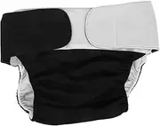 Ipetboom Washable Elderly Diaper with Leak Design Leak Fabric Adult Diaper for Home Care Soft Material Comfortable and Reusable for Seniors and Disabled Users