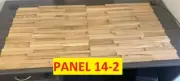 3D FEATURE WALL PANEL INTERIOR/EXTERIOR CLADDING REAL WOOD RED 1 PIECE- PANEL 12