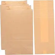 Zerodeko 20pcs Reusable Washable Paper Bags for Fruits Vegetables and Grocery Storage Versatile Leak Design for Shopping School Travel and Daily Use