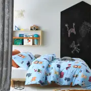 Happy Kids Woof Glow in the Dark Quilt Cover Set