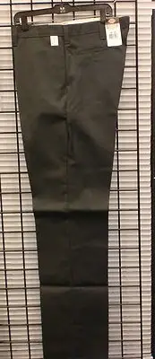 Dickies Men's Industrial Flat Front Pant LP812 Charcoal - (Unhemmed)