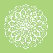 NEW Kaisercraft 6 x 6 in Crochet Doily Designer Template By Spotlight