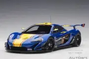 Autoart 1:18 McLAREN P1 GTR Diecast Model Car Blue Toys Gifts Display Collection