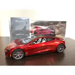 TESLA特斯拉 ROADSTER 1:18汽車模型