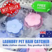 20Pcs HAIR CATCHER PET FUR REMOVER WASHING MACHINE LAUNDRY REUSABLE CAT DOG LINT
