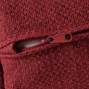 VIMLE cover for chaise longue, Lejde red/brown