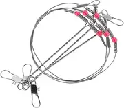KICHOUSE Fishing Trace Leader Kit Balance Bracket Rigs for Sea Fishing Strong Swivels Hooks