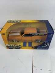 2007 JADA Toys DUB CITY BigTime Muscle 1:32 1969 Chevy Camaro Orange Sealed