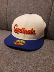 New Era Big League Chew St. Louis Cardinals Baseball Fitted Hat 7 1/2 Cap NWT