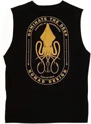 [Nomad Design] Tank Shirt Squidtrex Domination Apparel Apparel Black L