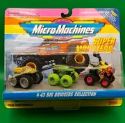 Micro Machines Super Monsters #43 Big Bruisers Collection 1993 Galoob 75030 NEW