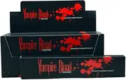 Vampire Blood Incense Sticks 180 Grams by Devils Garden (12 Packs of 15 Grams)