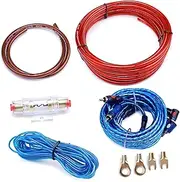 Alipis 1 Set Amplifier Installation Wiring Kit Subwoofer Wiring Kit for Car Audio Systems Durable Construction Easy Installation with Upgrade Your Vehicle Sound