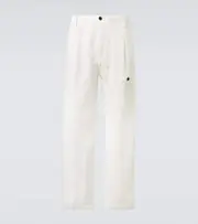 [C.P. Company] C.P. Company Linen cargo pants UK 38 white