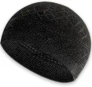[Kapobia] Kufi Hats for Men, Muslim Clothes for Men,%100 Breathable Skull Beanie, Crochet Cap, Handicraft Taqiyah, Cufi, Kufe