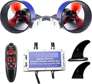 Underwater Scooter, 24V 14Kg Thrust Underwater Thruster Set Nesting Boat Fishing Boat Unmanned Boat Waterproof for Scuba Diving