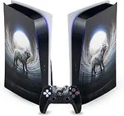 Official Klaudia Senator Lost French Bulldog Vinyl Faceplate Sticker Gaming Skin Decal Cover Compatible with Sony Playstation 5 PS5 Disc Edition Console & DualSense Controller