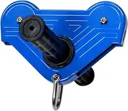 ＫＬＫＣＭＳ Zip Line for Kids Zip Wire Rope Handle Non Slip Hardware Support Outdoor Pulley Equipment for Backyard Picnic Outdoor Activities, Blue