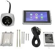 4.5" Digital Door Viewer 1080P High Definition with Motion Detection Ligent Video Doorbell for Home Office Security