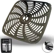 [ALJ] 8QT Air Fryer Tray for Gourmia GAF826 Air Fryers, Premium Nonstick Air Fryer Grill Pan Crisper Plate Tray Insert Grate Rack Grid Shelf for 8QT Gourmia Air Fryers, Dishwasher Safe