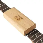 RuiJOTWAT Guitar fret olive wood bevel file 90° angle, dual-purpose chamfer file (radius 16 inches)