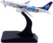 Pre-Built Model Aircraft 8CM 1/400 Large Scale Display Model Airplane for Air New Zealand B737-300 ZK-NGA Static Finished Aircraft Miniature Airplane Model