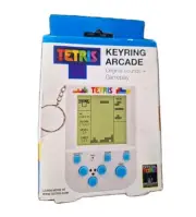 Tetris Keyring Arcade Game With Original Sounds And Gameplay New Sealed