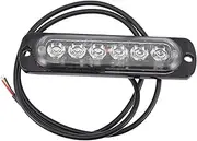 iplusmile Car LED Strobe Light LED Emergency Warning Light for Truck Van Motorcycle Ultra Thin Design Quick Installation Strobe Modes Energy Efficient