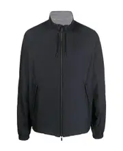 Zegna Reversible Zipped Jacket IT52,IT50,IT56,IT54,IT48,IT58 Black