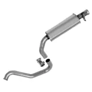saab 900 original front muffler resonator and pipe Walker 45669 improved design (for: Saab)