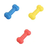 在飛比找PChome24h購物優惠-狗狗啃咬漏食玩具(骨頭造型) (18cm) 多種顏色可選