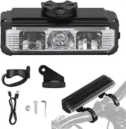Bike Light, 1000 Lumens Safety Bike Front Light, Waterproof 7 Modes Rechargeable Sports & Outdoors Accessories for Road, Mountain, Night Riding