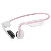 SHOKZ OpenMove Open-ear Earphones, Bone Conduction Bluetooth Sport Headphones, IP55 Water-Resistant - Pink