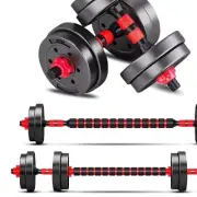Versatile 3-in-1 Dumbbell Set with Adjustable Weights - Ideal for Home Fitness