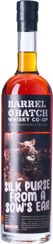 Heartwood & TIB Stables Silk Purse From A Sow's Ear Cask Strength Blended Whisky 500ml