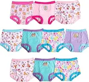 PAW PATROL Girls' Toddler Potty Training Pants with Chase, Skye & More with Success Chart & Stickers Size 18, 2t, 3t, 4t, 10-Pack, 3 Years
