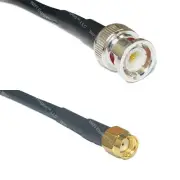 RFC195 BNC MALE to RP-SMA MALE Coax RF Cable USA-Ship Lot