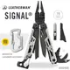 Leatherman SIGNAL 工具鉗-黑銀款 #832625(黑尼龍套) -#LE SIGNAL-BKSL