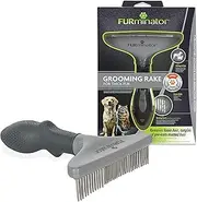 FURminator Grooming Rake for Cats and Dogs