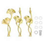 1 Set 3-Tier Cupcake Stand Hardware Fittings for Cake Stand, Blossom Gold